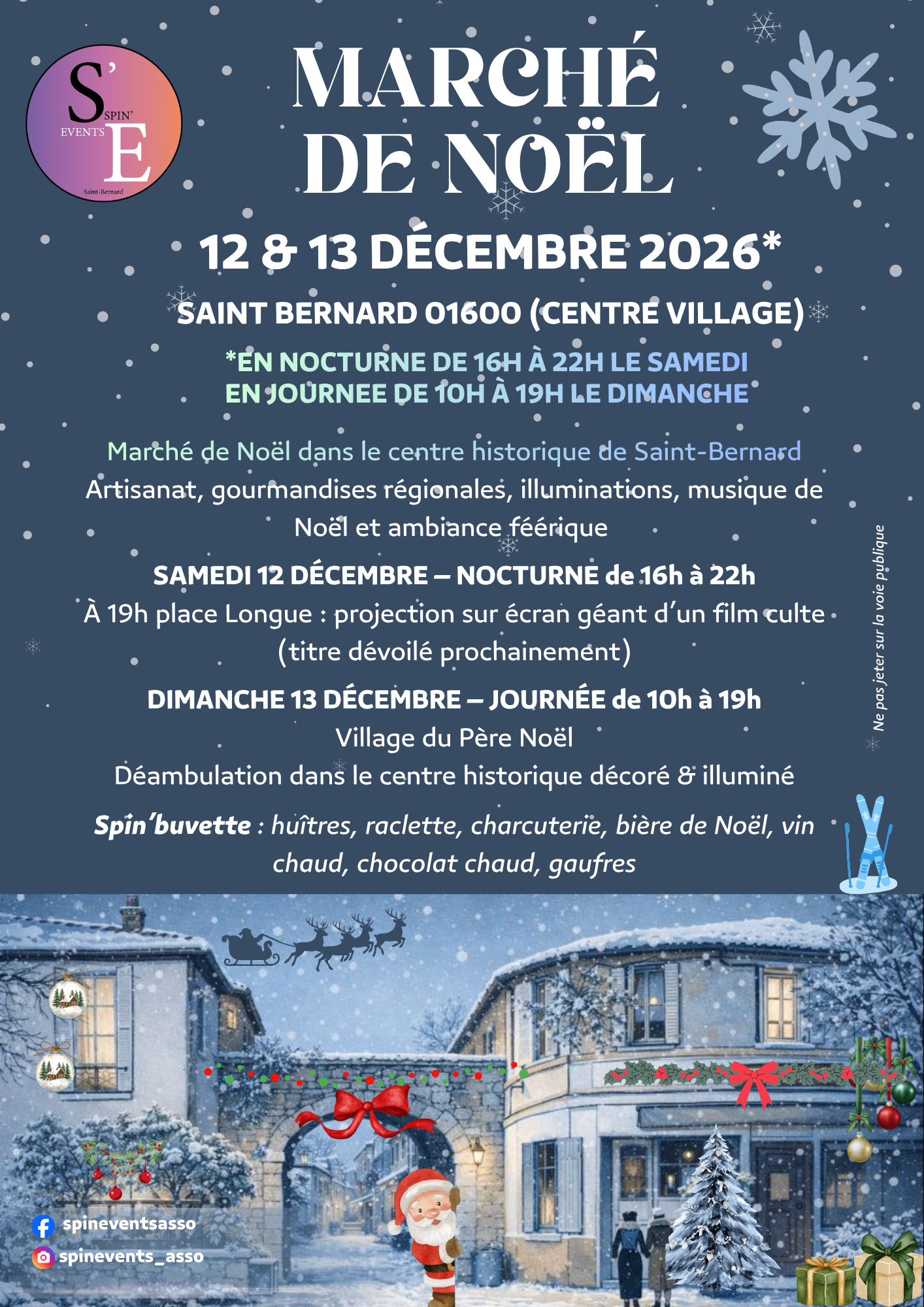 Marché de Noël de Saint-Bernard 2026
